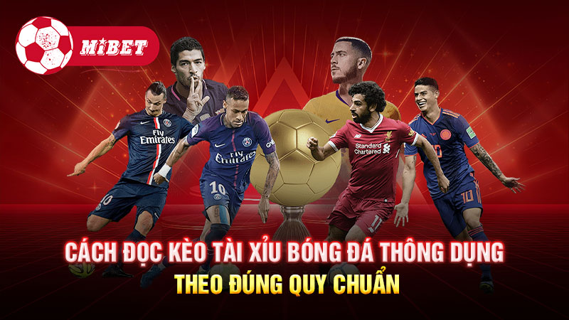 Cách đọc kèo Tài Xỉu bóng đá thông dụng theo đúng quy chuẩn