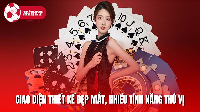 Giao diện hệ thống được thiết kế đẹp mắt, có nhiều tính năng thú vị